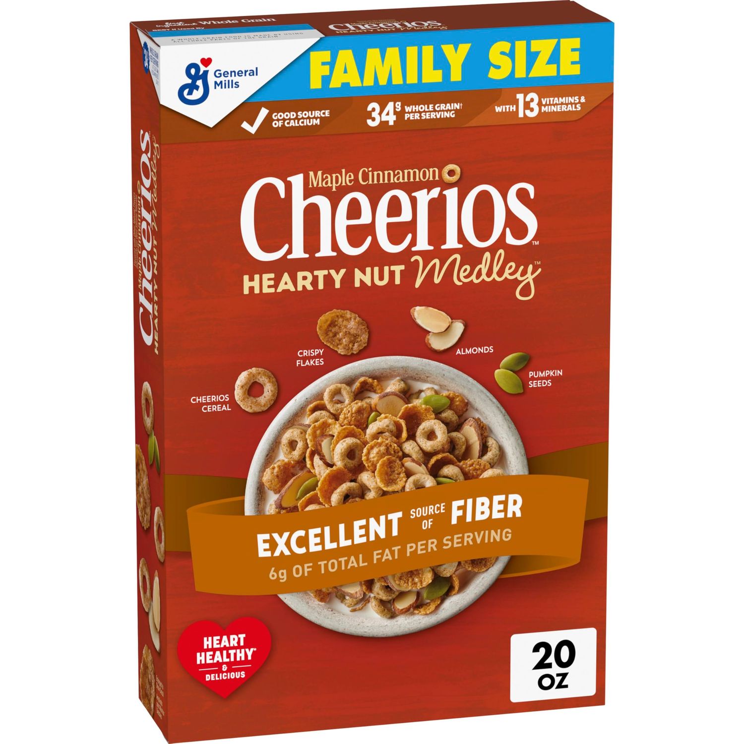 Cheerios Hearty Nut Medley