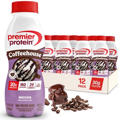 Premier Protein Shake, Coffeehouse Mocha, 12 Ct (Packaging May Vary)