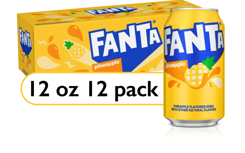 Fanta Pineapple - 12Ct