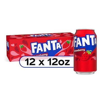 Fanta - Strawberry - 12 Ct