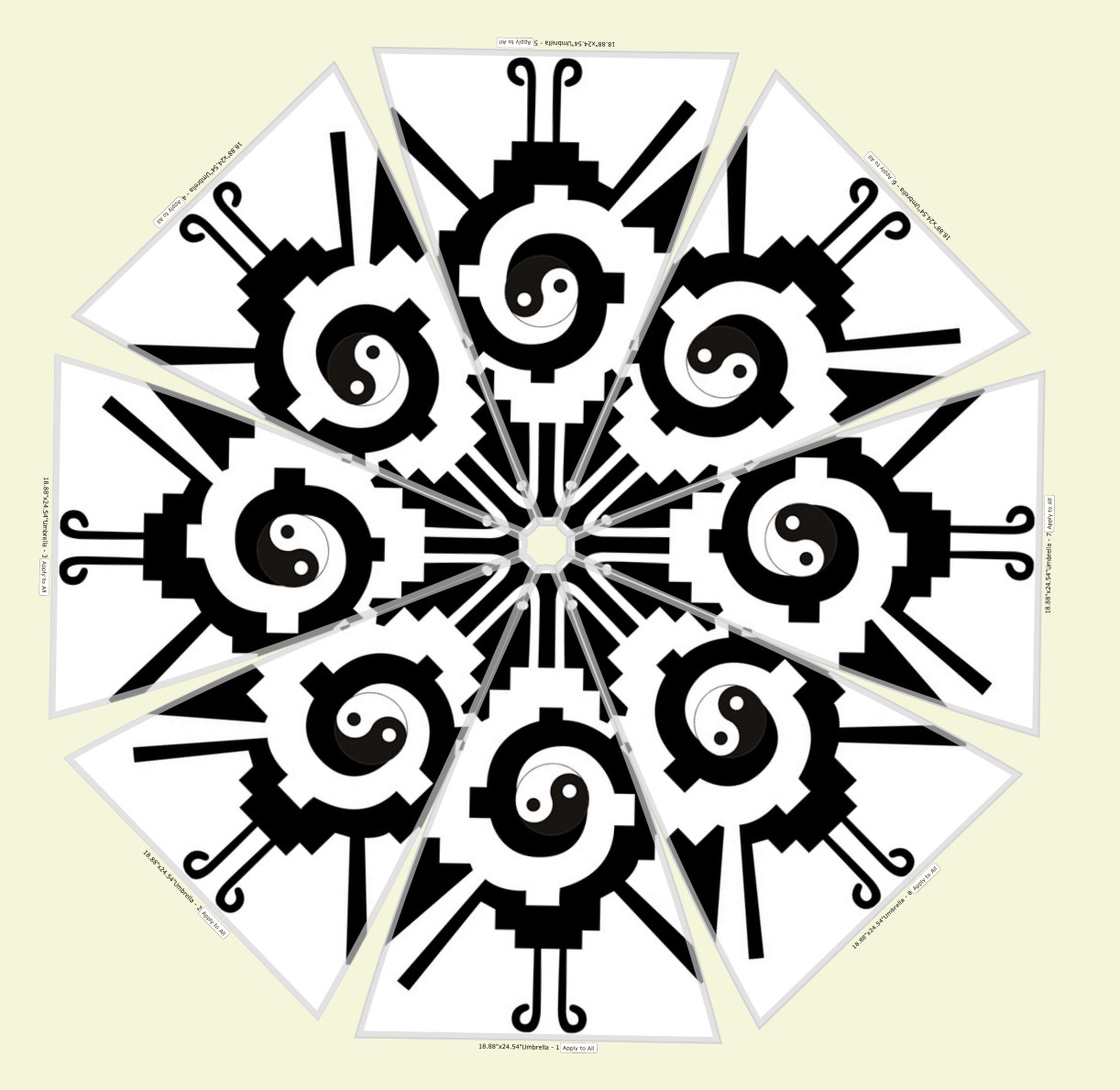 Cosmic Spin AUMbrella **SELECT SIZE BELOW** click on choice to see price Cosmic Spin AUMbrella **SELECT SIZE BELOW** click on choice to see price