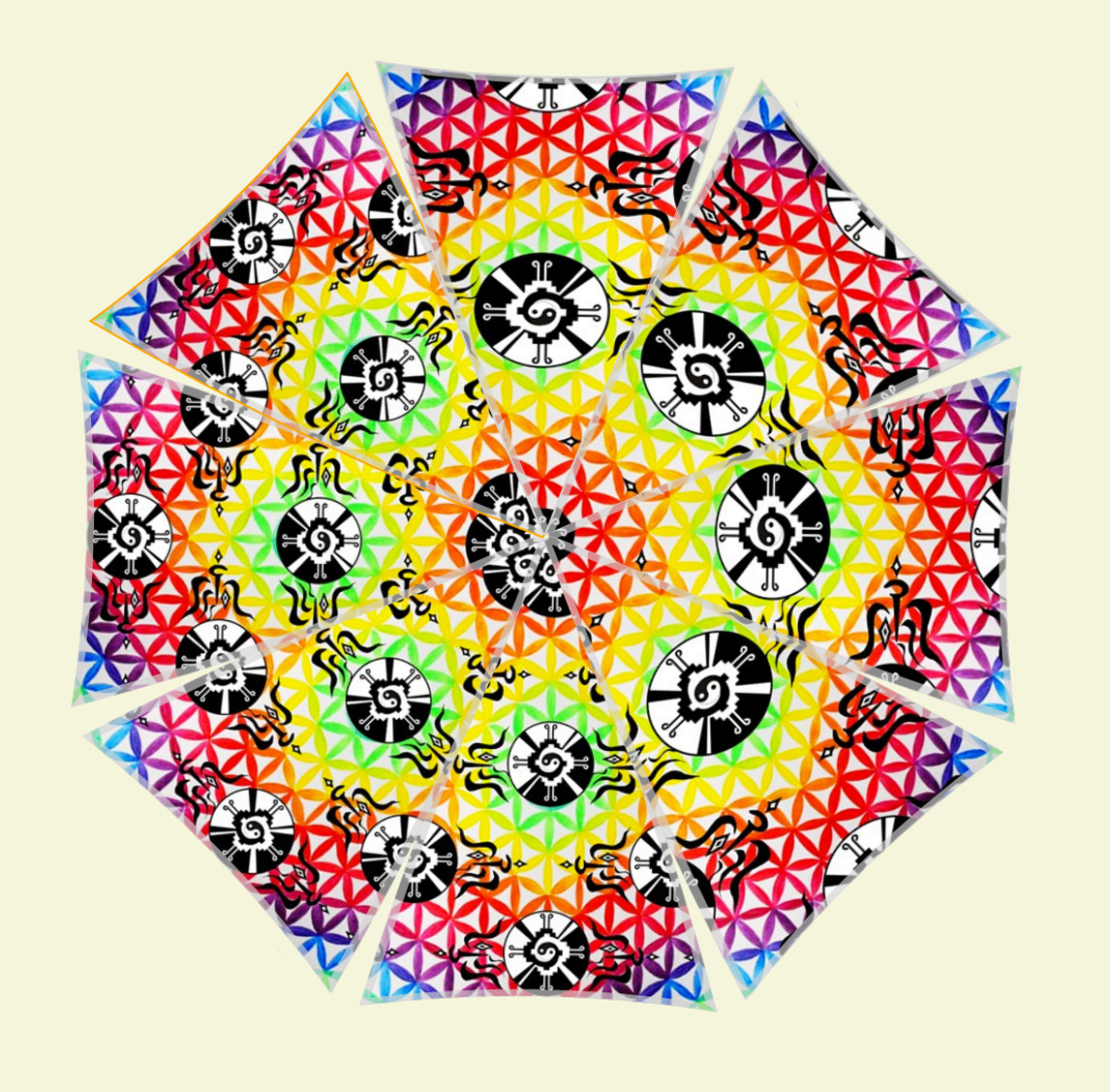 Galactic Flower Power AUMbrella **SELECT SIZE BELOW** click on choice to see price Galactic Flower Power AUMbrella **SELECT SIZE BELOW** click on choice to see price