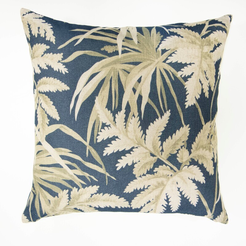 FODERA CUSCINO JUNGLE BLU