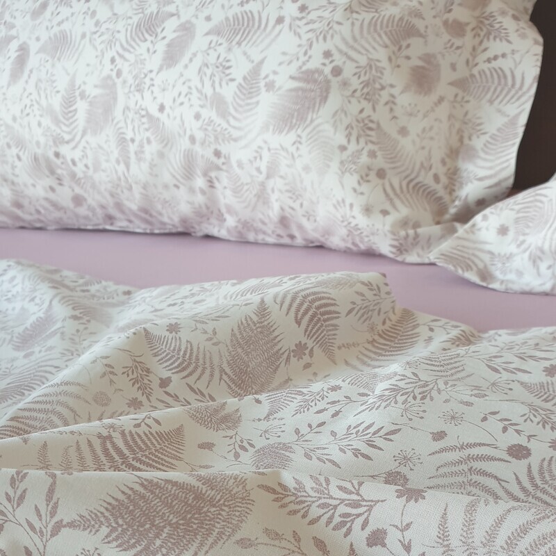 SET LENZUOLA FOGLIA LETTO MATRIMONIALE