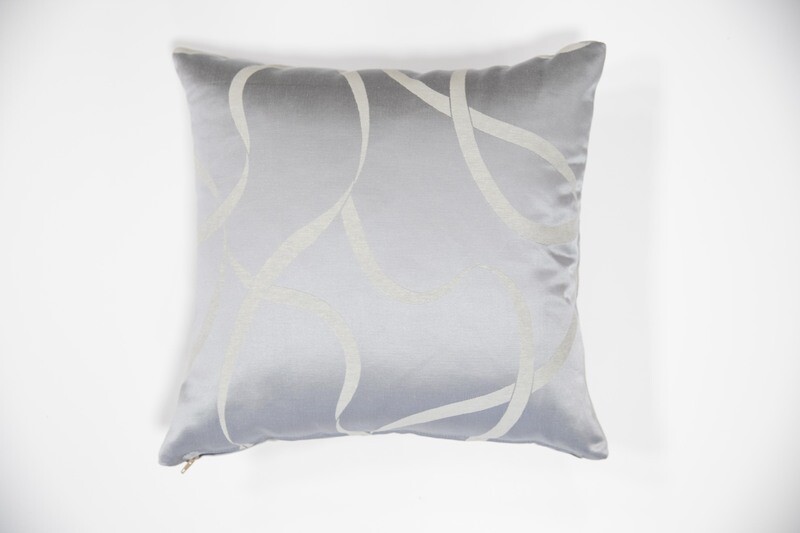 FODERA CUSCINO GRIGIO PERLA CON FANTASIA MODERNA FODERA CUSCINO GRIGIO PERLA CON FANTASIA MODERNA