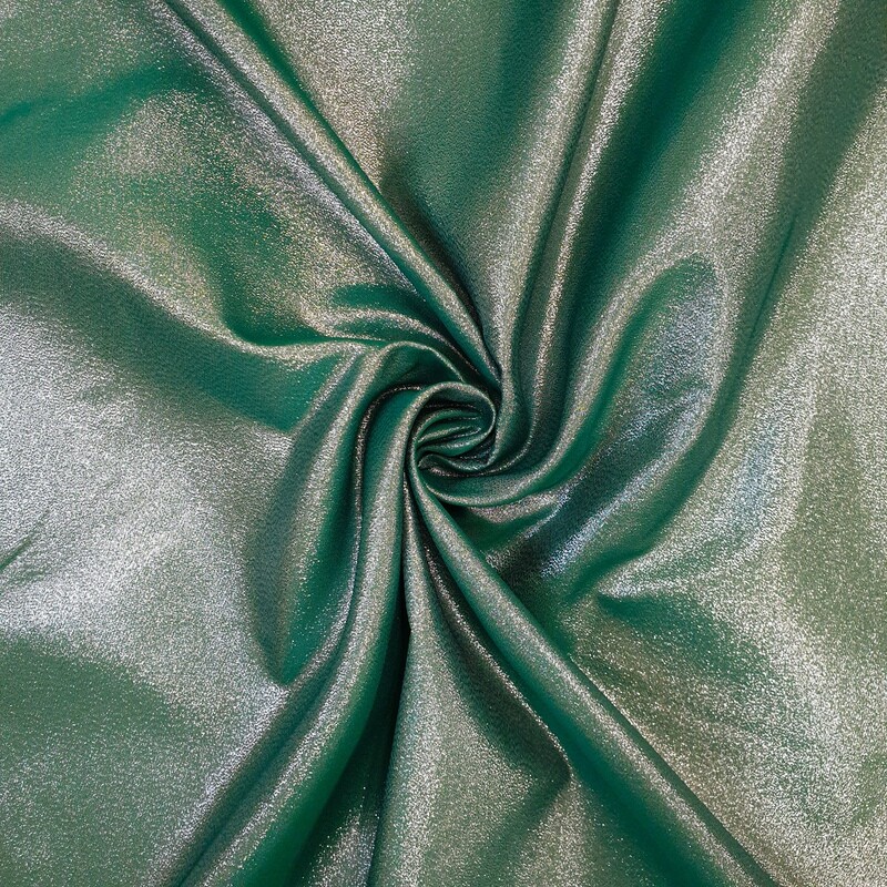 TESSUTO LUREX VERDE H 280