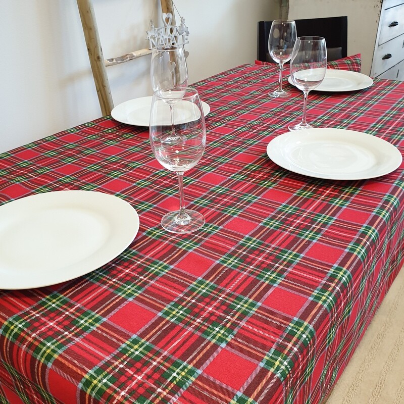 TOVAGLIA RETTANGOLARE CHRISTMAS TARTAN