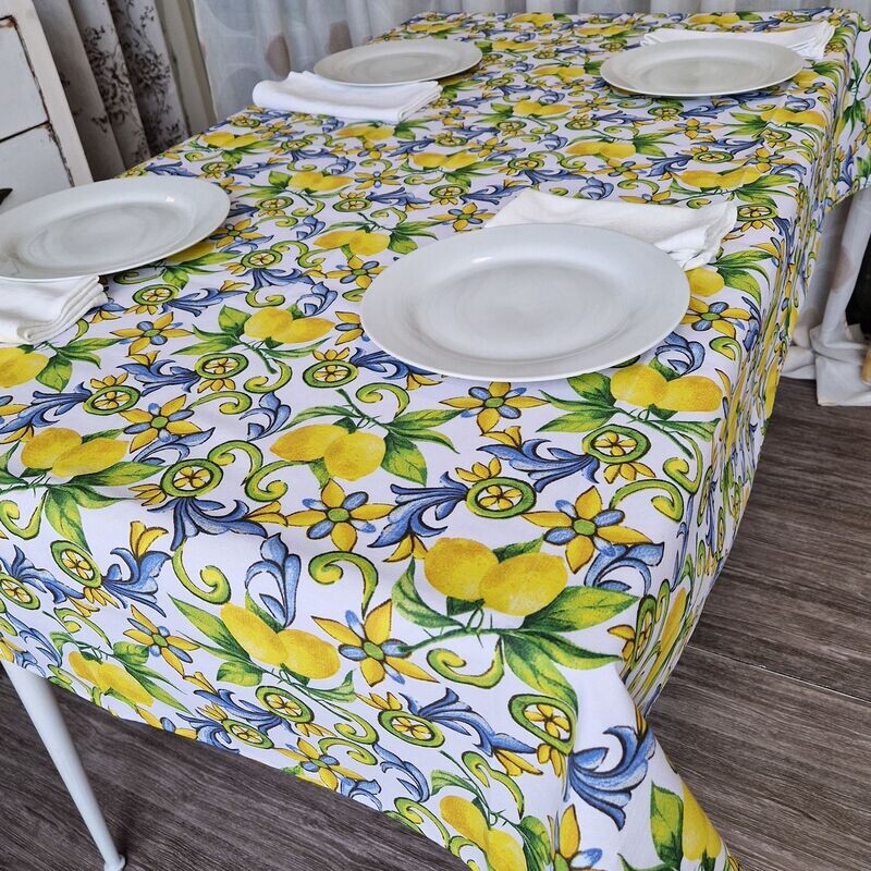 TOVAGLIA RETTANGOLARE SAPORE DI MARE LIMONI