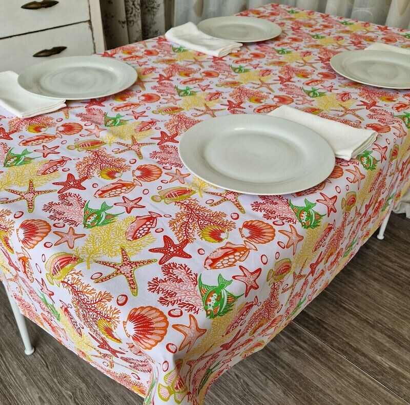 TOVAGLIA RETTANGOLARE SAPORE DI MARE PESCI