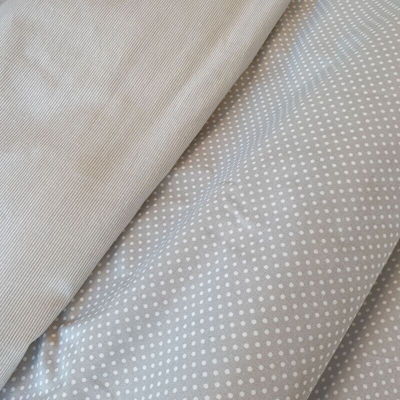 COLORE GRIGIO POIS SOPRALENZUOLO PERCALLINO