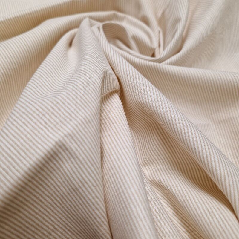 FEDERA A SACCO RIGHE BEIGE 50x120