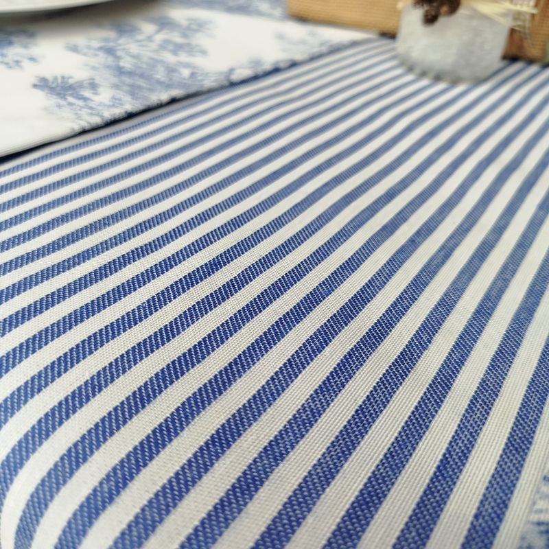 RUNNER RIGHE BIANCHE E BLU