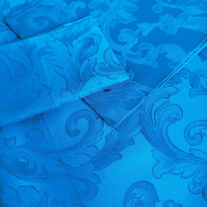 TOVAGLIA FANTASIA RAMI BLU/AZZURRO