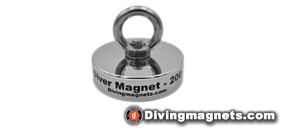200kg Pull - Magnet and Eye bolt