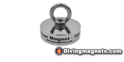 160kg Pull - Magnet and Eye bolt