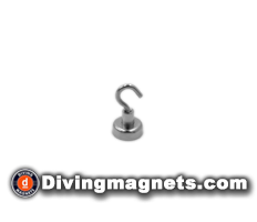 Magnetic Hook - 20mm dia - 15kg Pull
