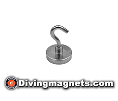 Magnetic Hook - 36mm dia - 55kg Pull