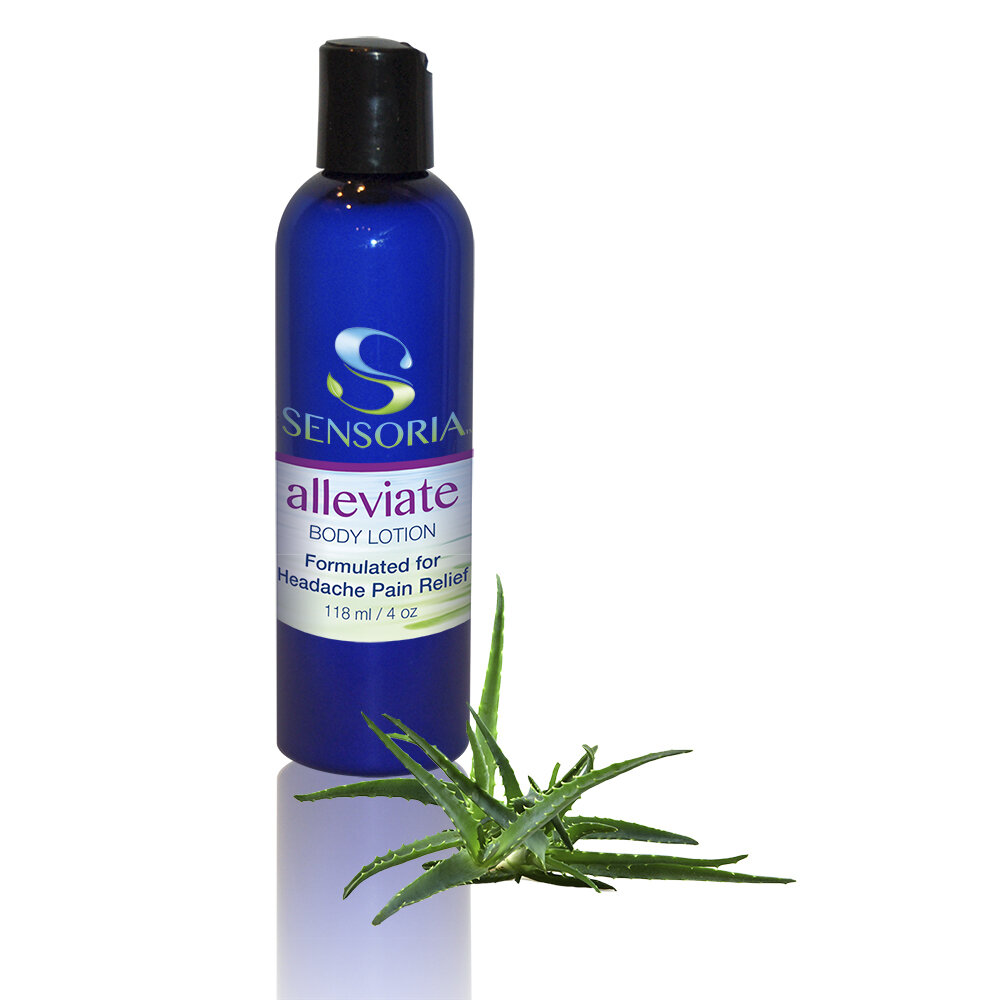 Alleviate Body Lotion Blend for Headache Pain Relief
