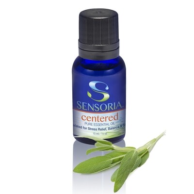 Centered Essential Oil Blend for Balance and Serenity