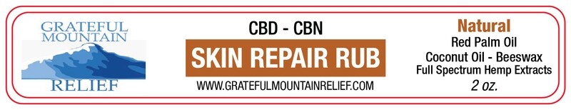 Skin Repair Rub - Natural