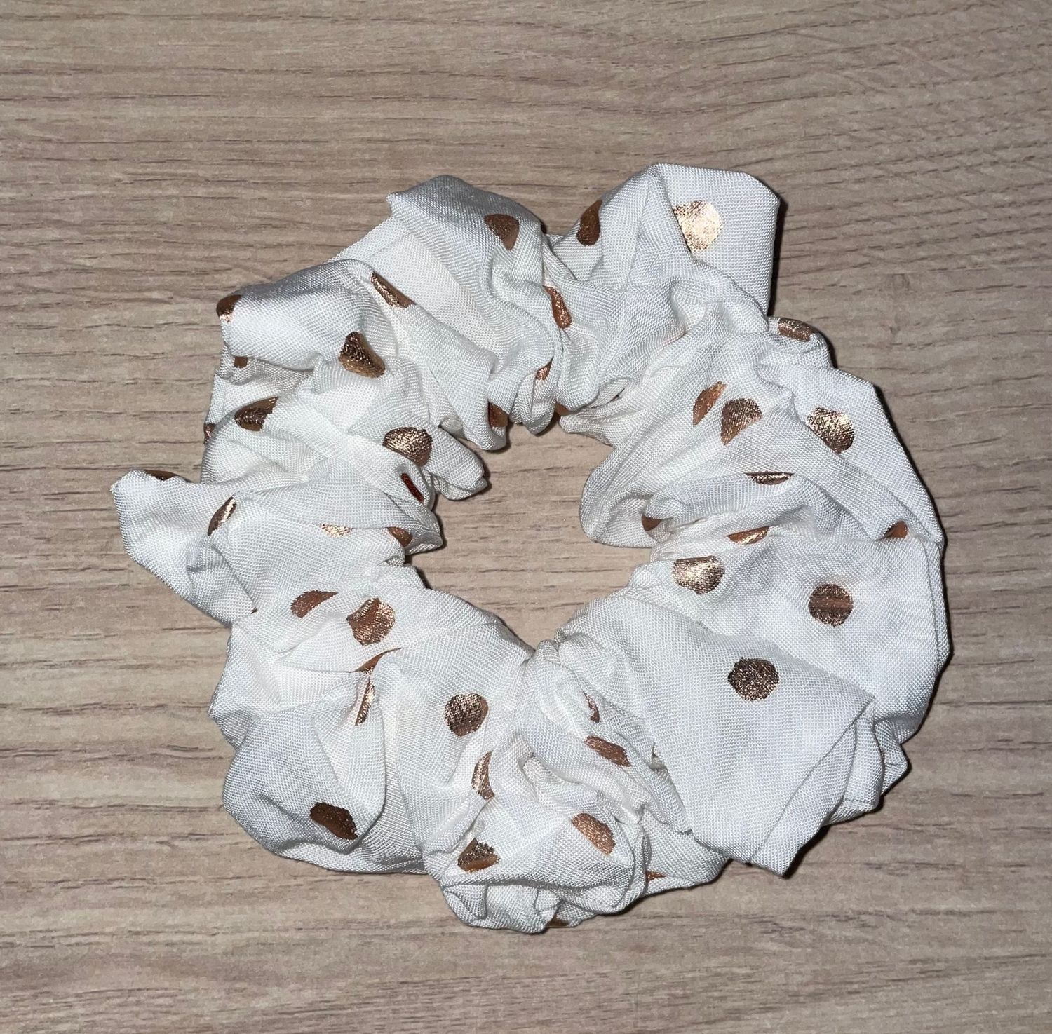 Chouchou Pétales dorés