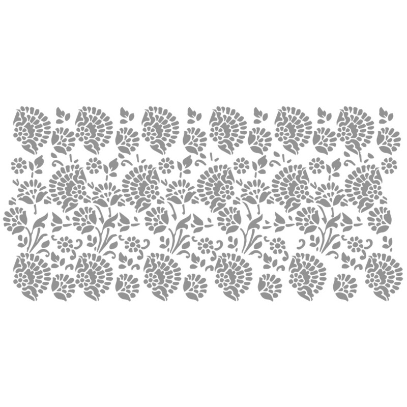 XL Cake Stencil &quot;Flora&quot;