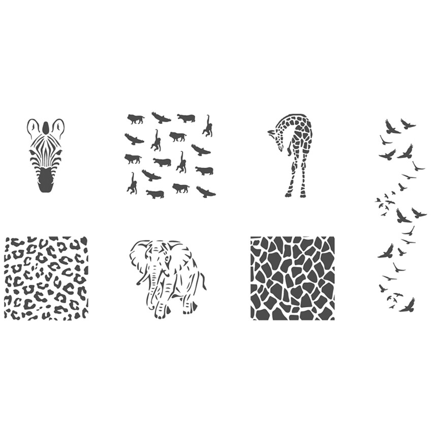 Cookie Stencil Set &quot;Ethos&quot;