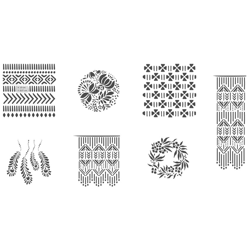 Cookie Stencil Set &quot;Rome&quot;