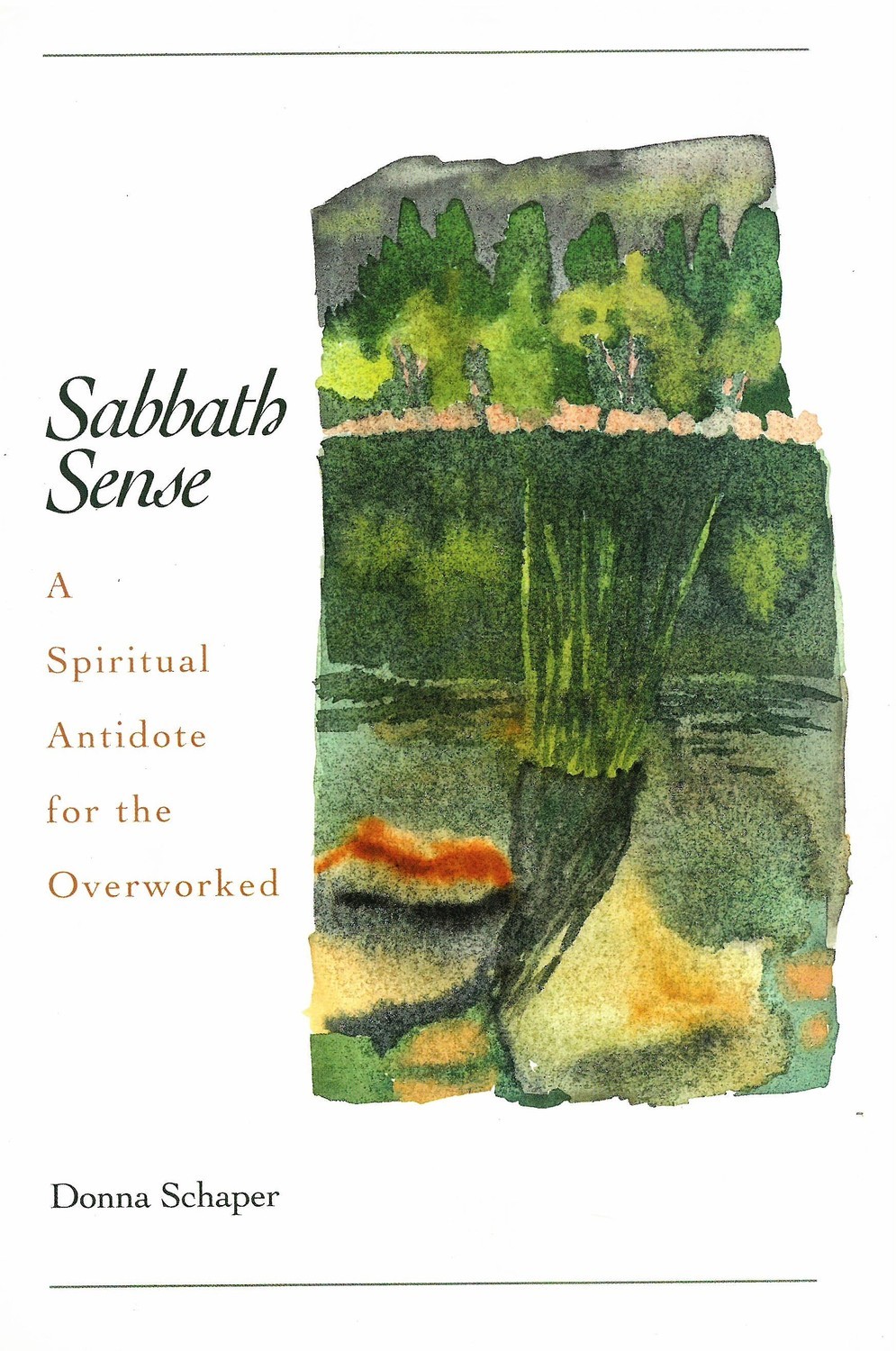 Sabbath Sense: A Spiritual Antidote for the Overworked