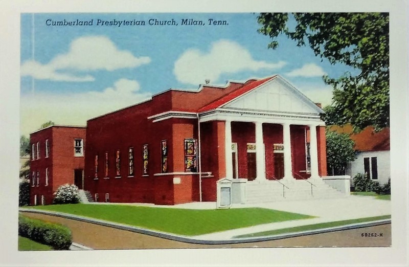 Milan C P Church Postcard