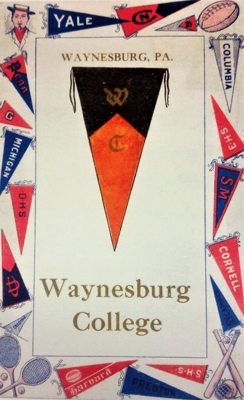 Waynesburg College Post Card