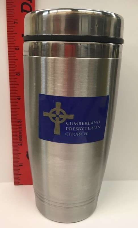 16 oz. Double Wall Stainless Steel Travel Tumbler with CP Denomination Logo