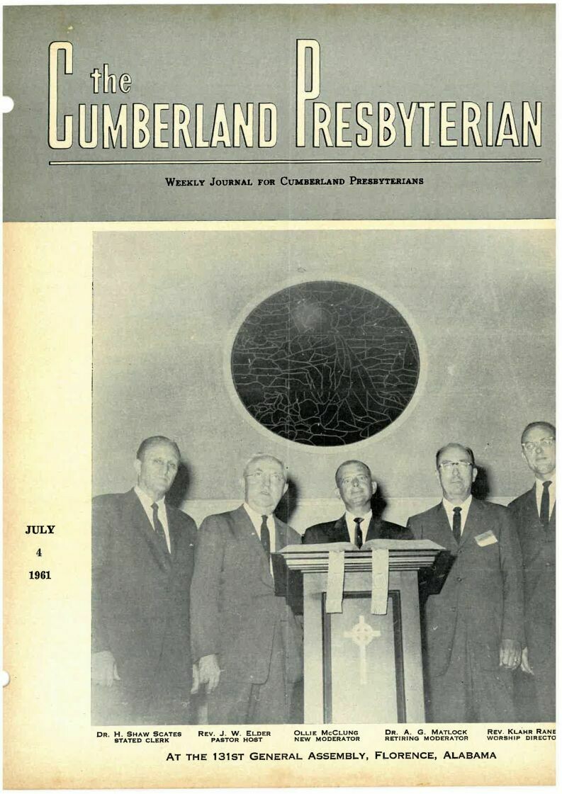 July 1961, Cumberland Presbyterian Magazines (three issues)