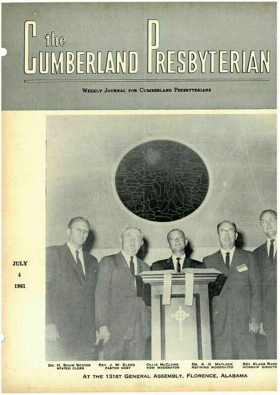 July 1961, Cumberland Presbyterian Magazines (three issues)