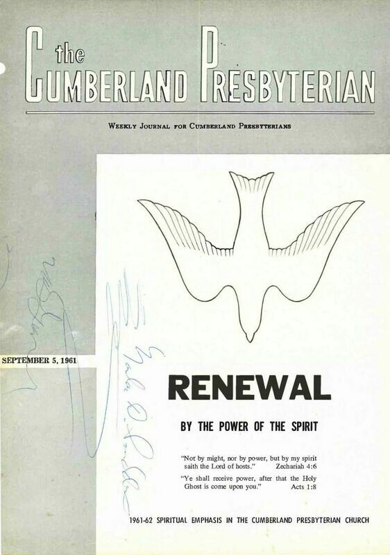 September 1961, Cumberland Presbyterian Magazines (three issues)