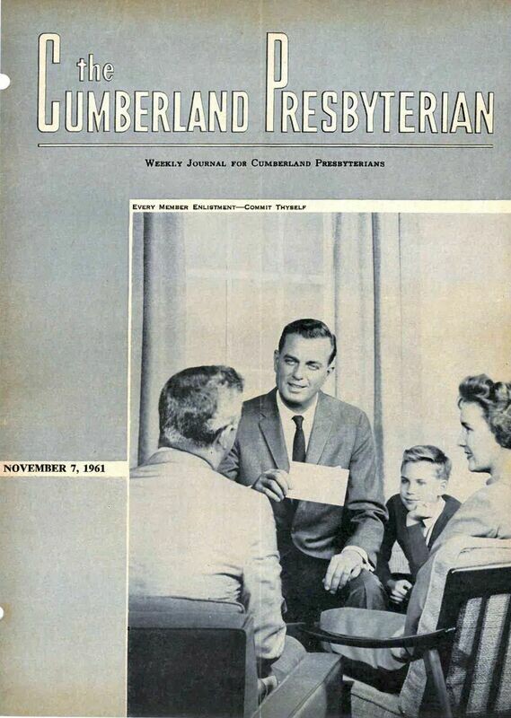 November 1961, Cumberland Presbyterian Magazines (four issues)