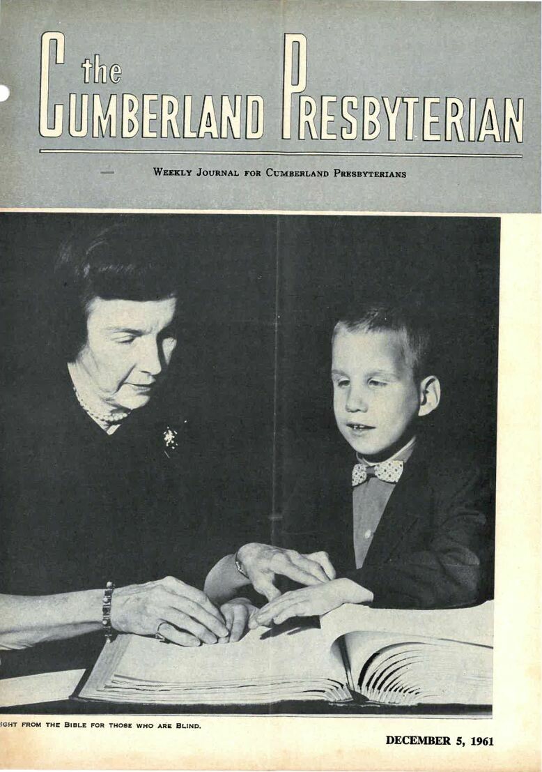 December 1961, Cumberland Presbyterian Magazines (three issues)