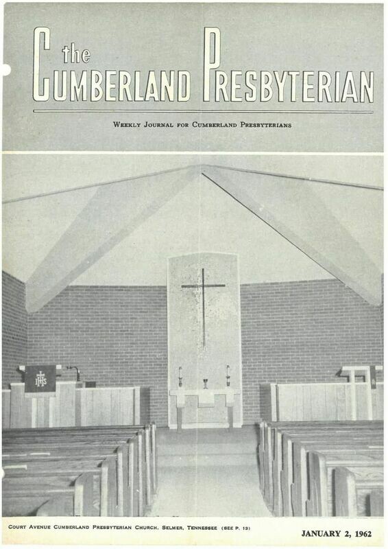 January 1962, Cumberland Presbyterian Magazines (five issues)