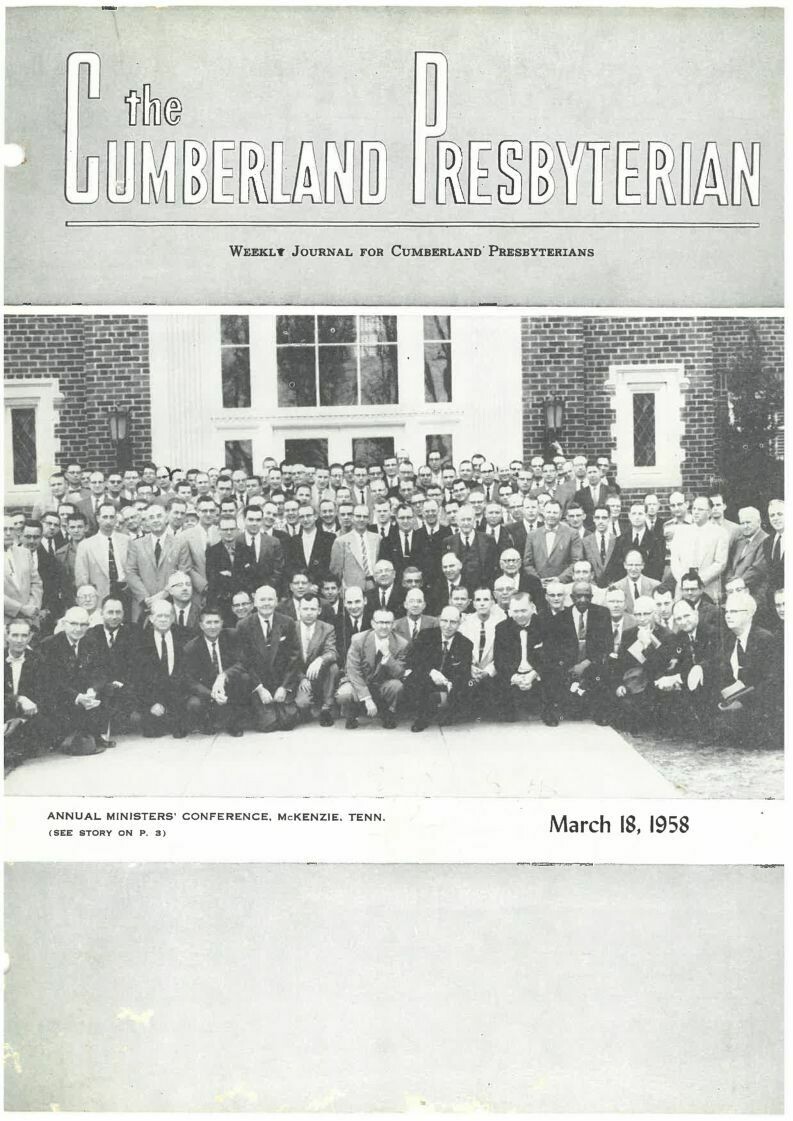 March 18, 1958, Cumberland Presbyterian Magazine download