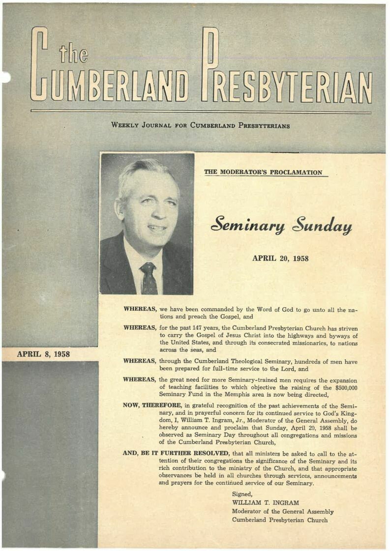 April 8, 1958, Cumberland Presbyterian Magazine download