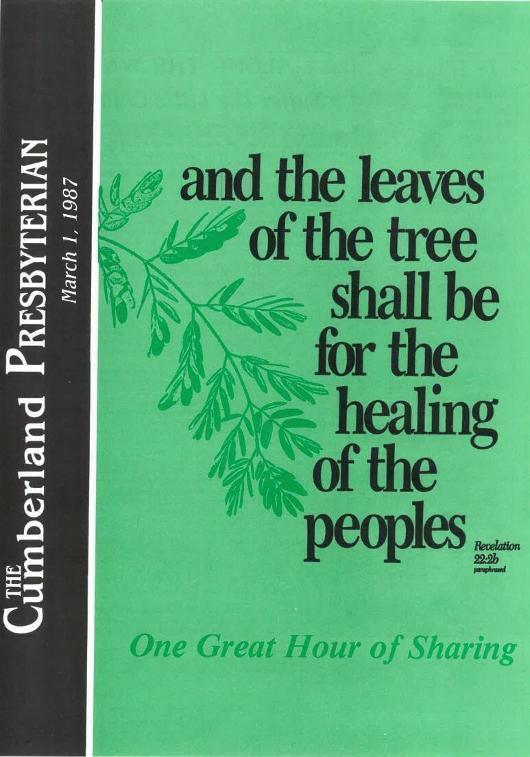 March 1, 1987, Cumberland Presbyterian Magazine download