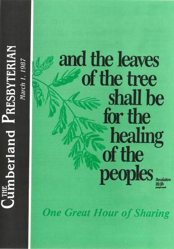 March 1, 1987, Cumberland Presbyterian Magazine download
