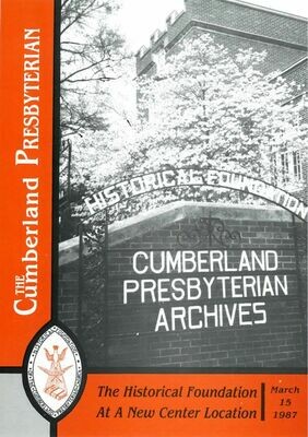 March 15, 1987, Cumberland Presbyterian Magazine download