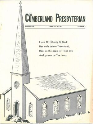 January 12, 1954, Cumberland Presbyterian Magazine reprint