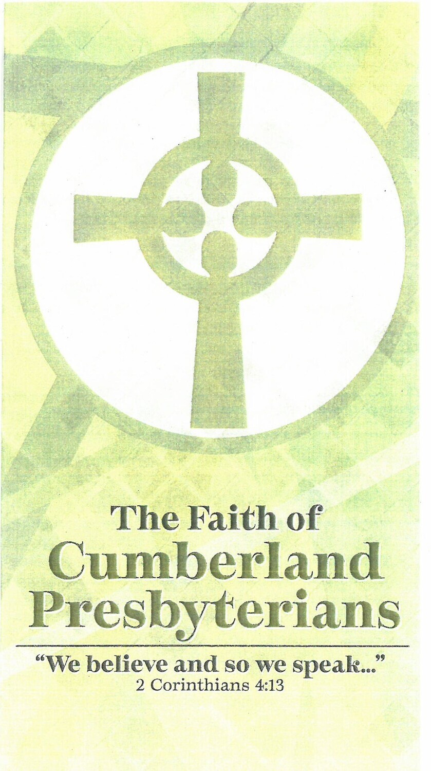 The Faith of Cumberland Presbyterians leaflet
