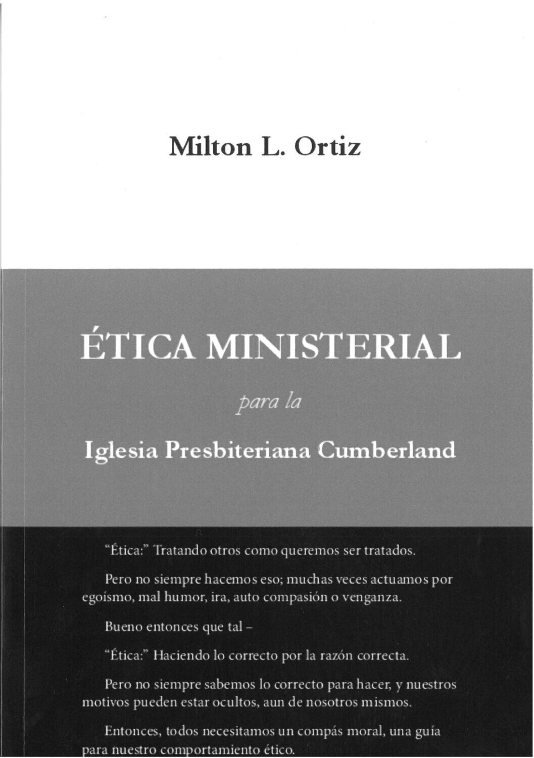 Ética Ministerial