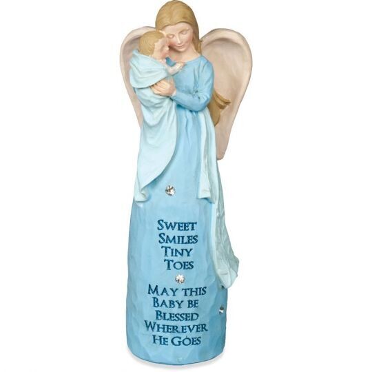 Angel and Baby Boy figurine