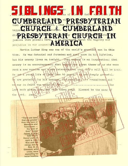 Siblings in Faith: Cumberland Presbyterian Church &amp; Cumberland Presbyterian Church in America (FOL)