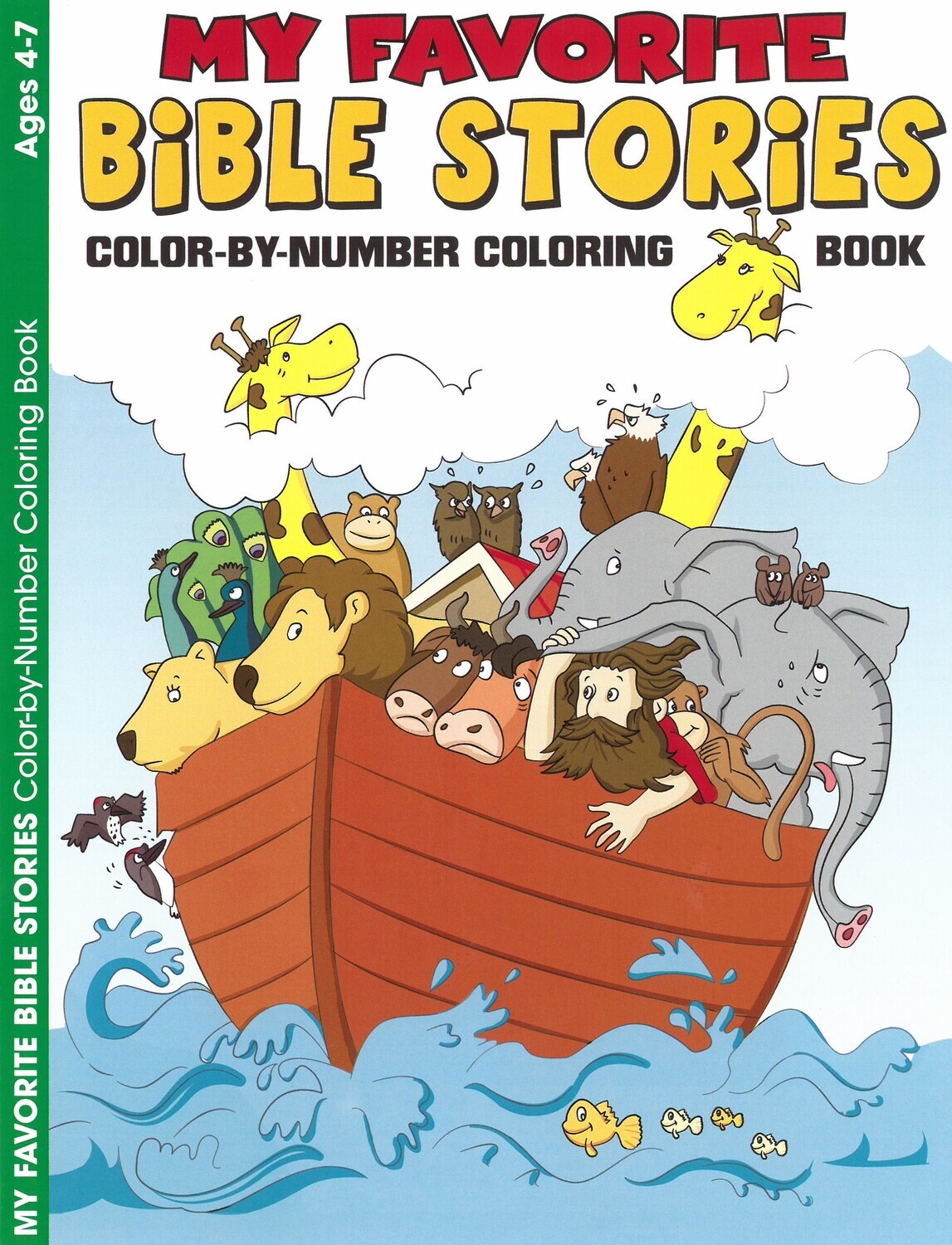 My Favorite Bible Stories color-by-Number