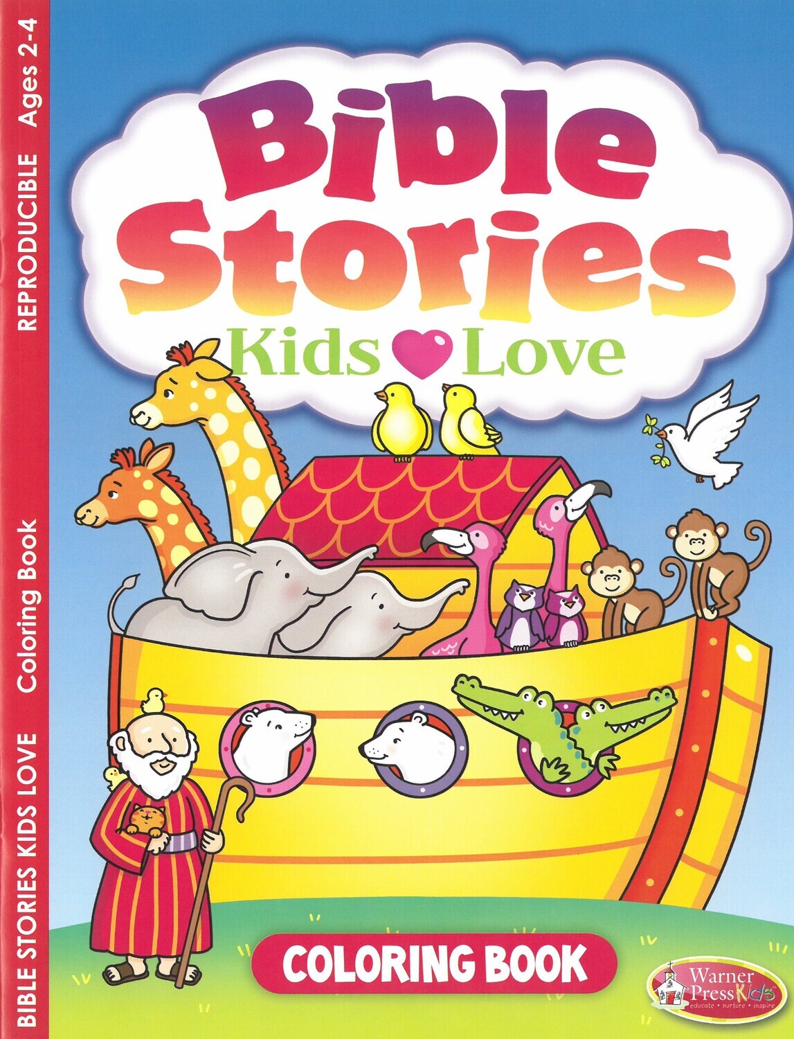 Bible Stories Kids Love (coloring book)